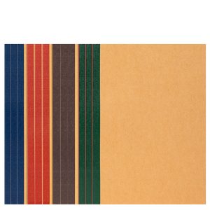 Two-Tone Stitched Notebook