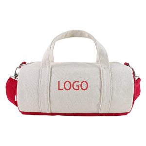 Cross-body Cylindrical Gym Bag