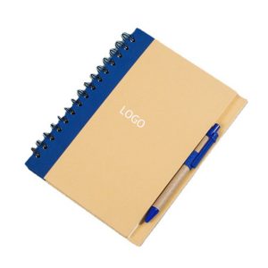 Kraft Paper Coil Notebook
