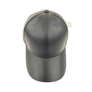 PU Leather Outdoor 6 Panels Baseball Cap