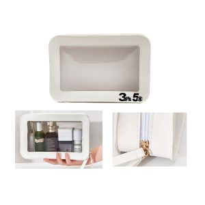 Customized Pvc Pu Waterproof Cosmetic Bag