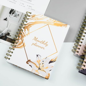 Monthly schedule notebook