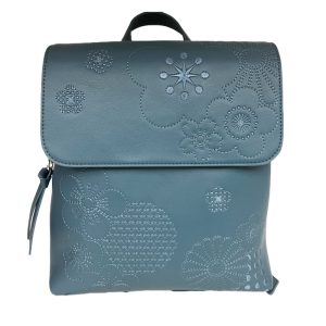 Custom  PU Leather Fashion Women Laptop Backpack
